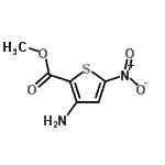CAS 登录号：113899-36-8， 甲基3-氨基-5-硝基-2-噻吩羧酸酯