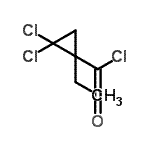 CAS 登录号：113941-77-8， 2,2-二氯-1-乙基-环丙烷-1-甲酰氯