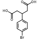 CAS#: 1141-24-8, 3-(4-Bromophenyl)Pentanedioic Acid
