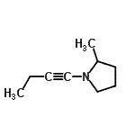 CAS#: 114143-76-9, 1-(1-Butyn-1-Yl)-2-Methylpyrrolidine