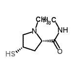 CAS#: 114358-03-1, (4S)-N,1-Dimethyl-4-Sulfanyl-L-Prolinamide
