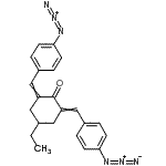 CAS#: 114391-97-8, 2,6-Bis(4-Azidobenzylidene)-4-Ethylcyclohexanone