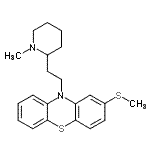 CAS#: 114488-10-7, 10-[2-(1-Methyl-2-Piperidinyl)Ethyl]-2-(Methylsulfanyl)-10H-Phenothiazine