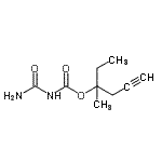 CAS#: 114535-97-6, 3-Methyl-5-Hexyn-3-Yl Carbamoylcarbamate