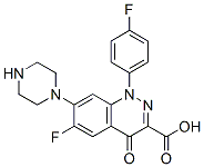 CAS#: 114610-10-5, 1-(4-Fluorophenyl)-6-Fluoro-1,4-Dihydro-4-Oxo-7-(1-Piperazinyl)Cinnoline-3-Carboxylic Acid