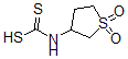 CAS#: 114654-31-8, [(1,1-Dioxothiolan-3-Yl)Amino]Methanedithioic Acid