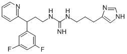 CAS#: 114667-79-7, 1-[3-(3,5-Difluorophenyl)-3-Pyridin-2-Ylpropyl]-2-[3-(3H-Imidazol-4-Yl)Propyl]Guanidine