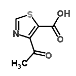 CAS#: 114670-88-1, 4-Acetyl-1,3-Thiazole-5-Carboxylic Acid