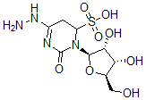 CAS#: 114691-29-1, 3-[(2R,3R,4S,5R)-3,4-Dihydroxy-5-(Hydroxymethyl)Oxolan-2-Yl]-6-Hydrazinyl-2-Oxo-4,5-Dihydropyrimidine-4-Sulfonic Acid