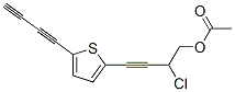 CAS#: 114691-31-5, [4-(5-Buta-1,3-Diynylthiophen-2-Yl)-2-Chlorobut-3-Ynyl] Acetate