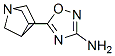 CAS#: 114724-45-7, 3-(3-Amino-1,2,4-Oxadiazol-5-Yl)-1-Azabicyclo(2.2.1)Heptane