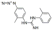 CAS 登录号：114828-35-2， 2-(4-叠氮基-2-甲基苯基)-1-(2-甲基苯基)胍