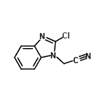CAS#: 114858-48-9, (2-Chloro-1H-Benzimidazol-1-Yl)Acetonitrile