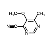 CAS#: 114969-83-4, 5-Methoxy-6-Methyl-4-Pyrimidinecarbonitrile