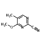 CAS#: 114969-87-8, 4-Methoxy-5-Methyl-2-Pyrimidinecarbonitrile