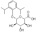 CAS 登录号：114991-26-3， 丙泊酚葡糖苷酸