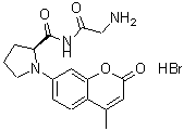 CAS#: 115035-46-6, Glycyl-N-(4-Methyl-2-Oxo-2H-1-Benzopyran-7-Yl)-L-Prolinamide Monohydrobromide