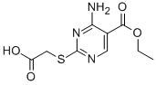 CAS#: 115102-54-0, {[4-Amino-5-(Ethoxycarbonyl)Pyrimidin-2-Yl]Thio}Acetic Acid