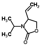 CAS 登录号：115148-34-0， 3-异丙基-4-乙烯基-1,3-恶唑烷-2-酮