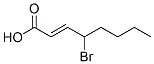 CAS 登录号：115185-86-9， 4-溴-2-辛烯酸