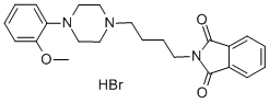 CAS#: 115338-32-4, 1-[2-Methoxyphenyl]-4-[4-(2-Phthalimido)-Butyl]Piperazine Hydrochloride