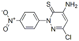 CAS#: 115393-27-6, 4-Amino-6-Chloro-2-(4-Nitrophenyl)-3(2H)Pyridazinethione