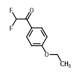 CAS#: 115466-96-1, 1-(4-Ethoxyphenyl)-2,2-Difluoroethanone