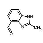 CAS#: 115577-33-8, 2-Methyl-1H-Benzimidazole-4-Carbaldehyde