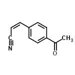 CAS#: 115665-83-3, (2Z)-3-(4-Acetylphenyl)Acrylonitrile