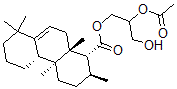 CAS#: 115712-99-7, (2-Acetyloxy-3-Hydroxypropyl) (1R,2S,4aS,4bS,10aS)-2,4A,8,8,10alpha-Pentamethyl-2,3,4,4B,5,6,7,10-Octahydro-1H-Phenanthrene-1-Carboxylate