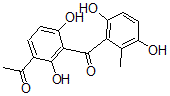 CAS#: 115834-34-9, 1-[3-(3,6-Dihydroxy-2-methyl-phenyl)carbonyl-2,4-dihydroxy-phenyl]ethanone