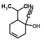 CAS#: 115886-66-3, 1-Hydroxy-6-Isopropyl-3-Cyclohexene-1-Carbonitrile