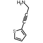 CAS#: 115955-62-9, 3-(2-Thienyl)-2-Propyn-1-Amine