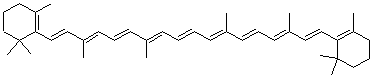 CAS#: 116-32-5, 1,3,3-Trimethyl-2-[3,7,12,16-Tetramethyl-18-(2,6,6-Trimethyl-1-Cyclohexenyl)Octadeca-1,3,5,7,9,11,13,15,17-Nonaenyl]Cyclohexene