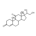 CAS#: 116-59-6, 17,20,21-Trihydroxypregn-4-Ene-3,11-Dione