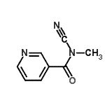 CAS#: 116009-24-6, N-Cyano-N-Methylnicotinamide