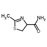 CAS#: 116077-29-3, 2-Methyl-4,5-Dihydro-1,3-Thiazole-4-Carboxamide