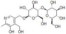 CAS#: 116169-14-3, 5'-O-(Cellobiosyl)pyridoxine