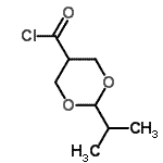 CAS#: 116193-73-8, 2-Isopropyl-1,3-Dioxane-5-Carbonyl Chloride