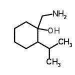 CAS 登录号：116239-69-1， 1-(氨基甲基)-2-异丙基环己醇