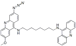 CAS#: 116273-54-2, N-(6-Azido-2-Methoxy-9-Acridinyl)-N'-(9-Acridinyl)Octane-1,8-Diamine
