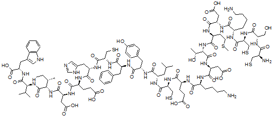 CAS#: 116303-65-2, Sarafotoxin S6b
