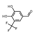 CAS#: 116314-64-8, 3,4-Dihydroxy-5-(Trifluoromethyl)Benzaldehyde