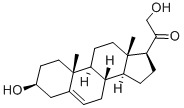 CAS#: 1164-98-3, 2-Hydroxy-1-[(3S,8S,9S,10R,13S,14S,17S)-3-Hydroxy-10,13-Dimethyl-2,3,4,7,8,9,11,12,14,15,16,17-Dodecahydro-1H-Cyclopenta[a]Phenanthren-17-Yl]Ethanone
