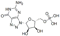 CAS#: 1165-66-8, [(2R,3S,4R,5R)-5-(5-Amino-7-Oxo-2H-Triazolo[5,4-d]Pyrimidin-3-Yl)-3,4-Dihydroxyoxolan-2-Yl]Methyl Dihydrogen Phosphate
