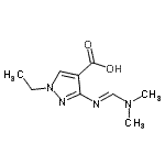 CAS#: 116519-73-4, 3-{(E)-[(Dimethylamino)Methylene]Amino}-1-Ethyl-1H-Pyrazole-4-Carboxylic Acid