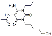 CAS#: 116526-19-3, N-[6-Amino-1,2,3,4-Tetrahydro-3-(5-Hydroxypentyl)-2,4-Dioxo-1-Propyl-Pyrimidin-5-Yl]-Acetamide
