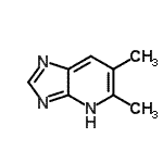 CAS#: 116599-56-5, 5,6-Dimethyl-1H-Imidazo[4,5-b]Pyridine