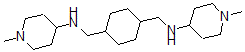CAS#: 1166-64-9, 1-Methyl-N-[[4-[[(1-Methylpiperidin-4-Yl)Amino]Methyl]Cyclohexyl]Methyl]Piperidin-4-Amine