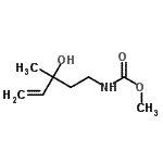 CAS#: 116699-61-7, Methyl (3-Hydroxy-3-Methyl-4-Penten-1-Yl)Carbamate